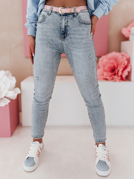Dámske slim fit džínsy SKINNEX blue (uy2476)