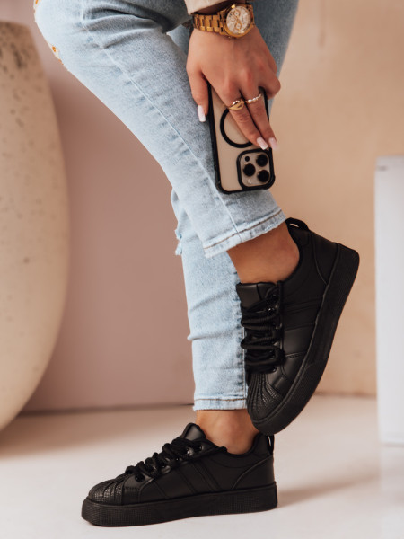 Dámske športové tenisky SNEAKERS čierne (zy0823)