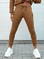 Dámske tepláky FITS hnedé (uy2146)