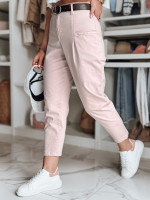 Dámske chino nohavice CHINOSKA pink (uy2554)