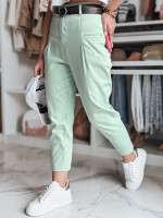 Dámske chino nohavice CHINOSKA mint (uy2555)