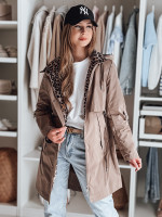 Dámska prechodná bunda parka FERISSA khaki (ty4873)
