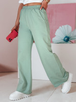Dámske široké tepláky DRESLINA mint (uy2690)