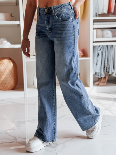 Dámske rifle baggy BAGTRENDY modré (uy2372)