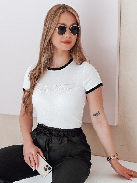Dámske tričko s nápisom LUMINASI white (ry2887)