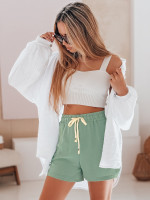 Dámske šortky HOT VIBE zelené (sy0442)