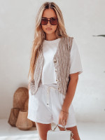 Dámske šortky HOT VIBE biele (sy0444)