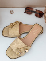 Dámske žabky TEDDYLUXE béžovej farby (zy0955)