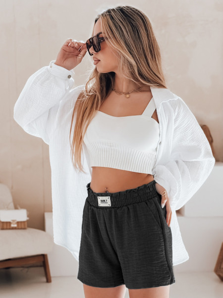Dámske šortky OWN STYLE čierne (sy0451)