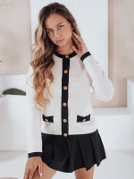 Dámsky sveter CHICLINE ecru (my2557)