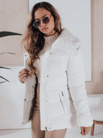 Dámska prešívaná bunda WINTERGIRL biela (ty4934)