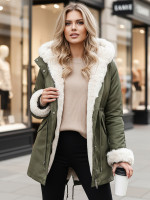 Dámska zimná bunda ARCTIC parka zelená (ty4782z)