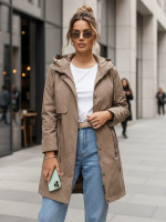 Dámska khaki bunda (ty5555)