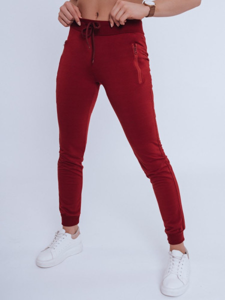 Dámske tepláky FENDI bordové (uy0823)