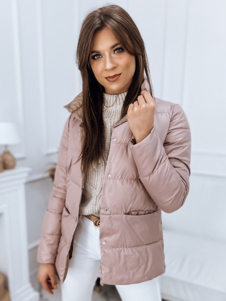 Dámska bunda IRINA ružová (ty2526)